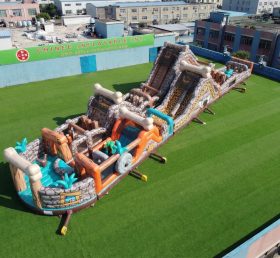 CR2-921 The Flintstones Theme Giant Obstacle Course Challenging Run