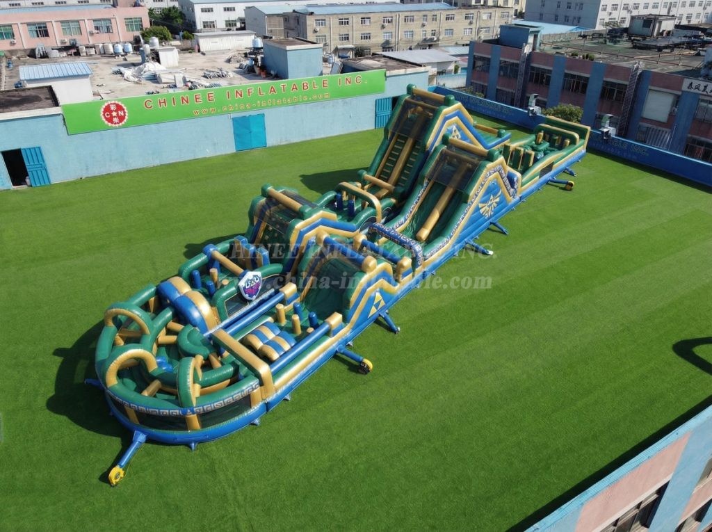 CR2-923 The Legend Of Zelda Theme Giant Obstacle Course Challenging Run
