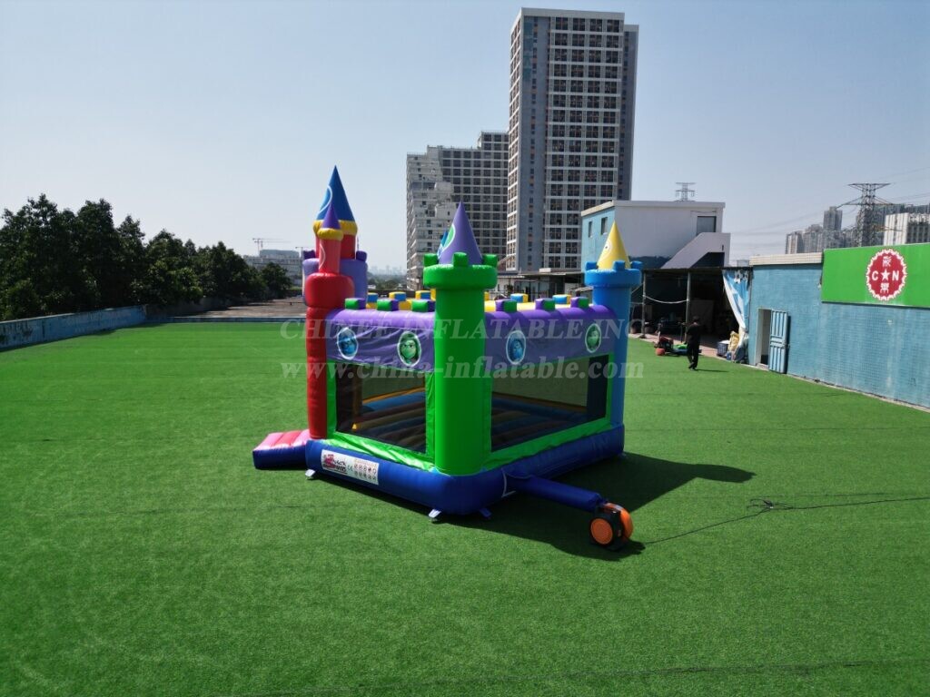 T5-3257 Inside Out Theme Inflatable Castle