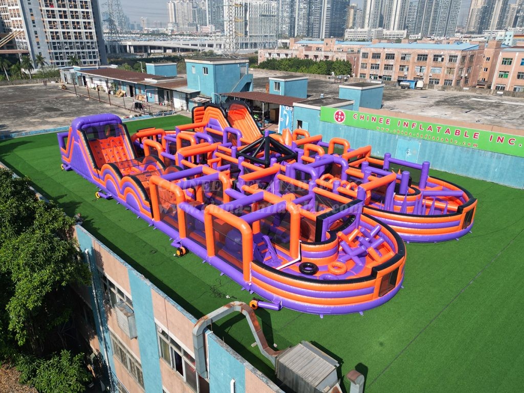 T7-1814D Mega Inflatable Obstacle Course