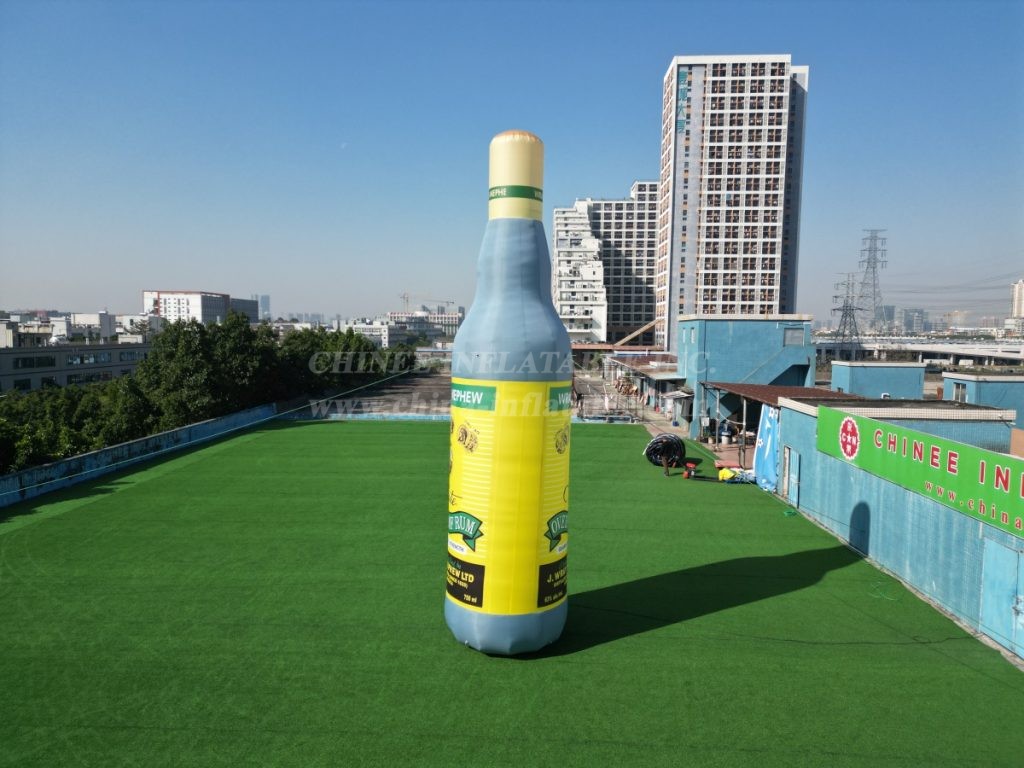 S4-1016 Giant Inflatable Rum Bottle Replica