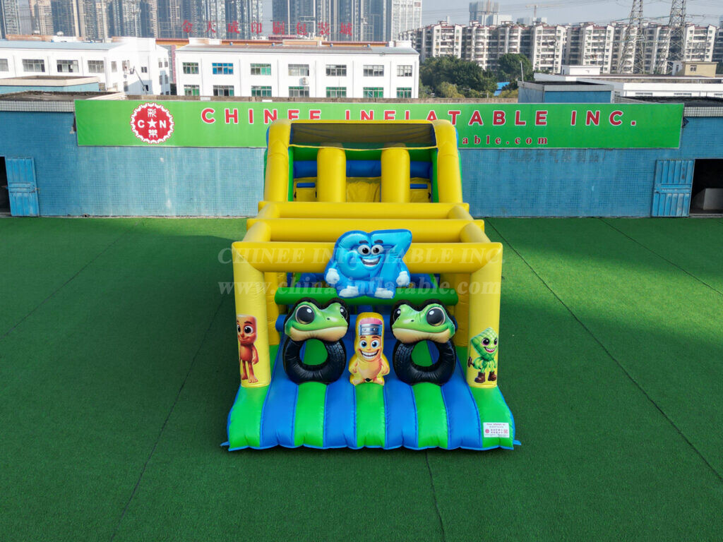 T8-5000B Italian Brainrot Themed Inflatable Slide