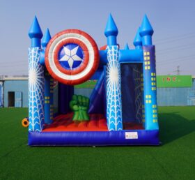T5-1002I Marvel Superhero Themed Bouncy Castle