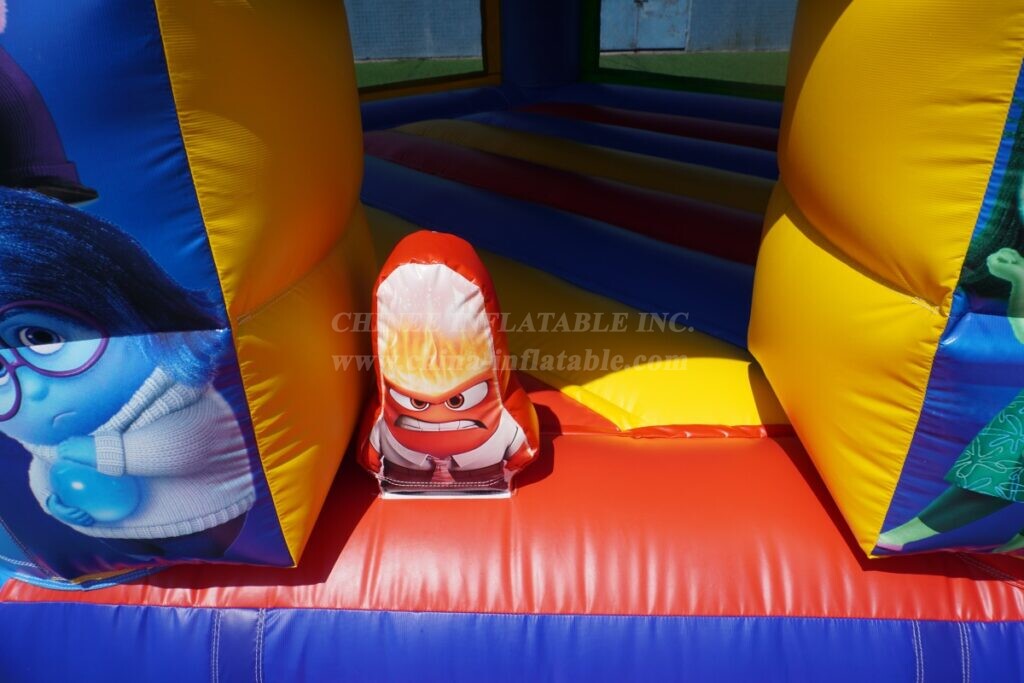 T5-3257 Inside Out Theme Inflatable Castle