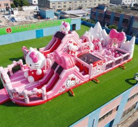 GF3-1012 Hello Kitty Theme Inflatable Playground