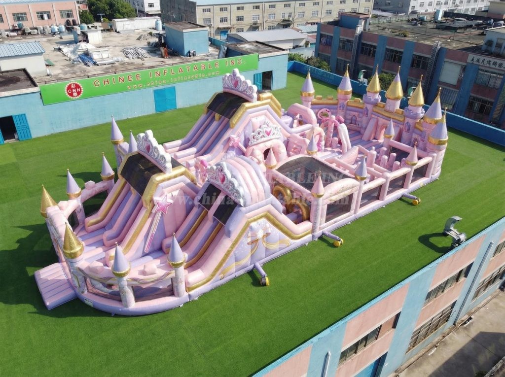 GF3-1027 Princess Parties Theme Inflatable Playground
