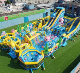 GF3-1052 Baby Shark Theme Inflatable Park