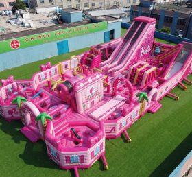 GF3-1053 Barbie Theme Inflatable Park