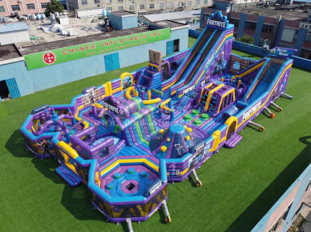 GF3-1067 Fortnite Theme Inflatable Park