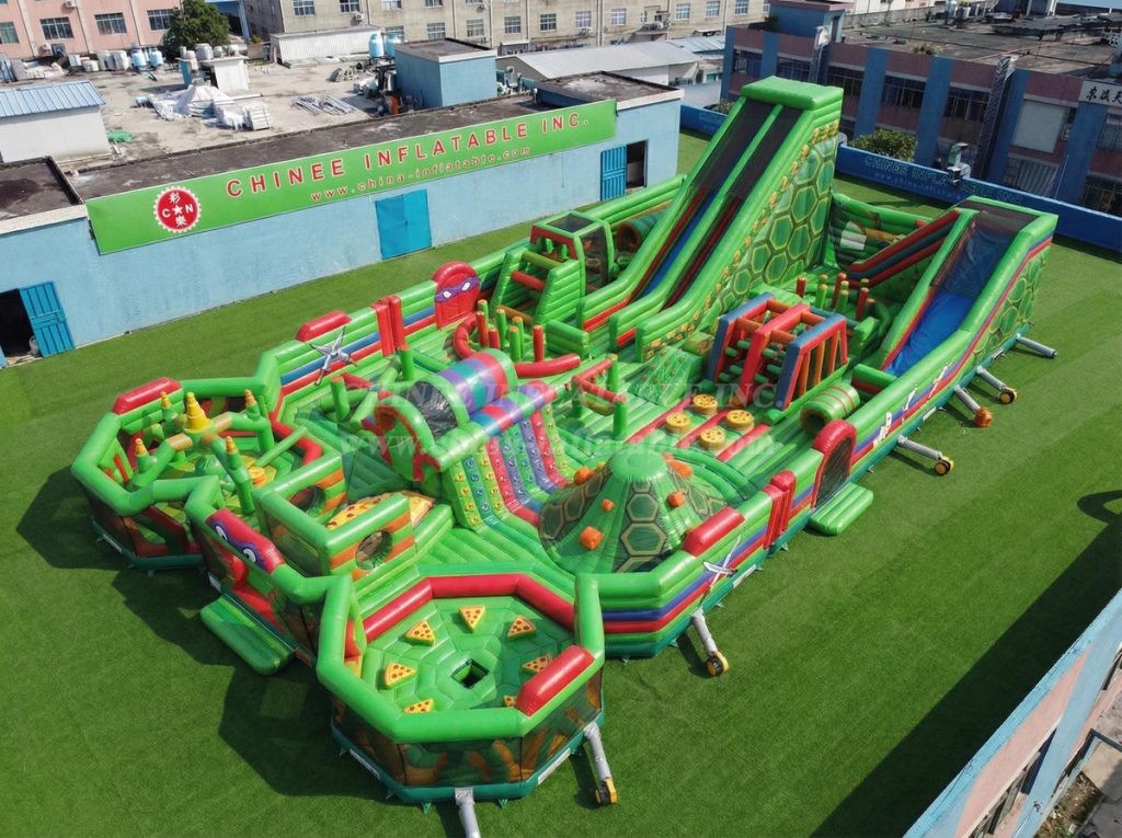 GF3-1088 Ninja Turtles Theme Inflatable Park