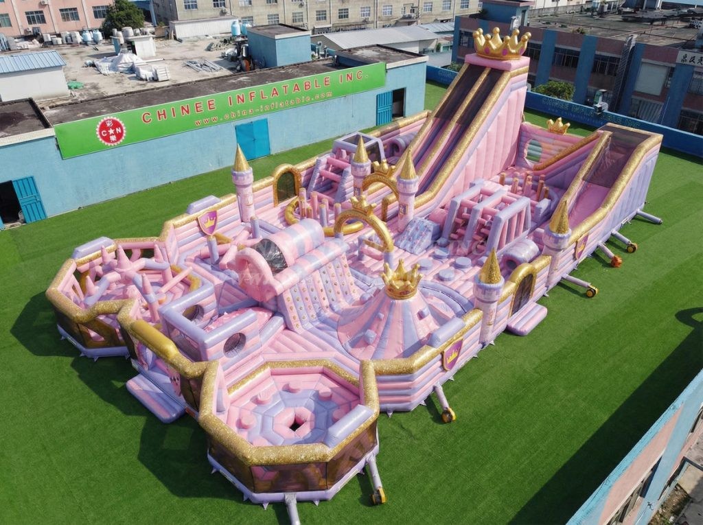 GF3-1096 Princess Parties Theme Inflatable Park