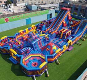 GF3-1108 Superman Theme Inflatable Park