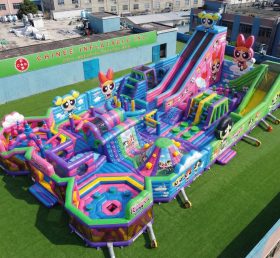 GF3-1115 The Powerpuff Girls Theme Inflatable Park
