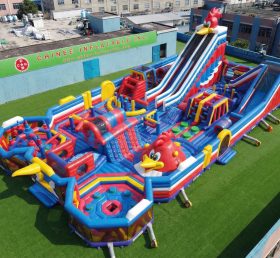 GF3-1124 Woody Woodpecker Theme Inflatable Park