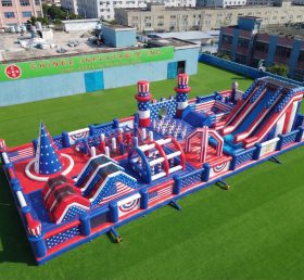 GF3-1129 American Style Theme Inflatable Park