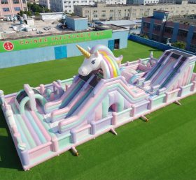 GF3-1163 Unicorn Theme Inflatable Park
