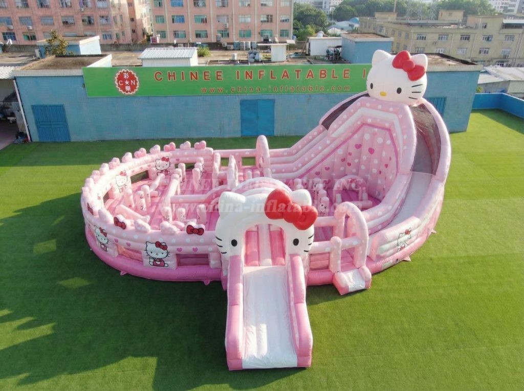GF3-1170 Hello Kitty Theme Inflatable Funcity