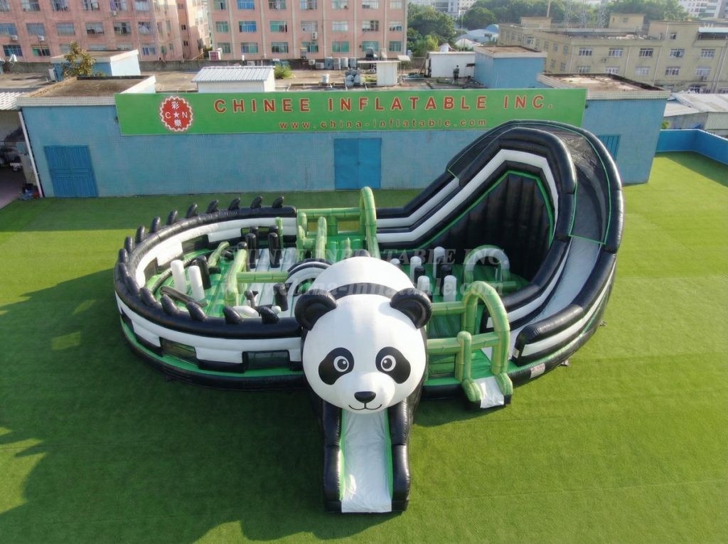 GF3-1174 Panda Theme Inflatable Funcity