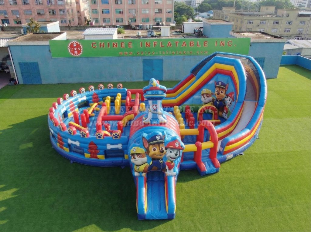 GF3-1175 Paw Patrol Theme Inflatable Funcity