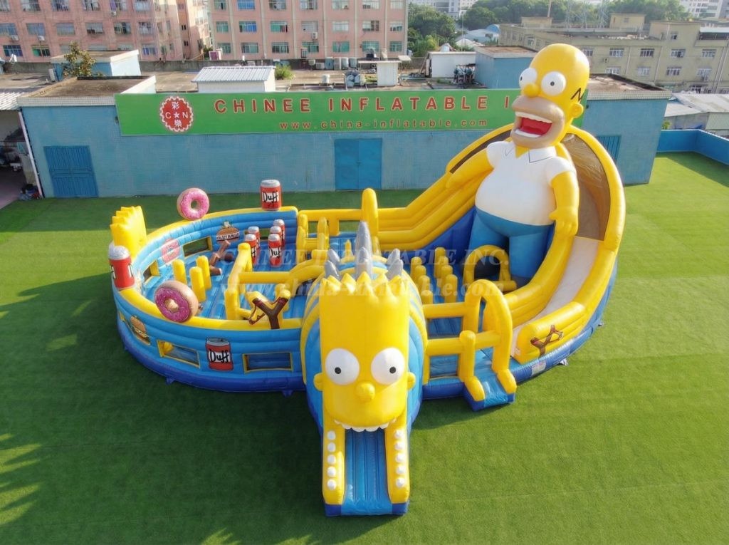 GF3-1178 The Simpsons Theme Inflatable Funcity