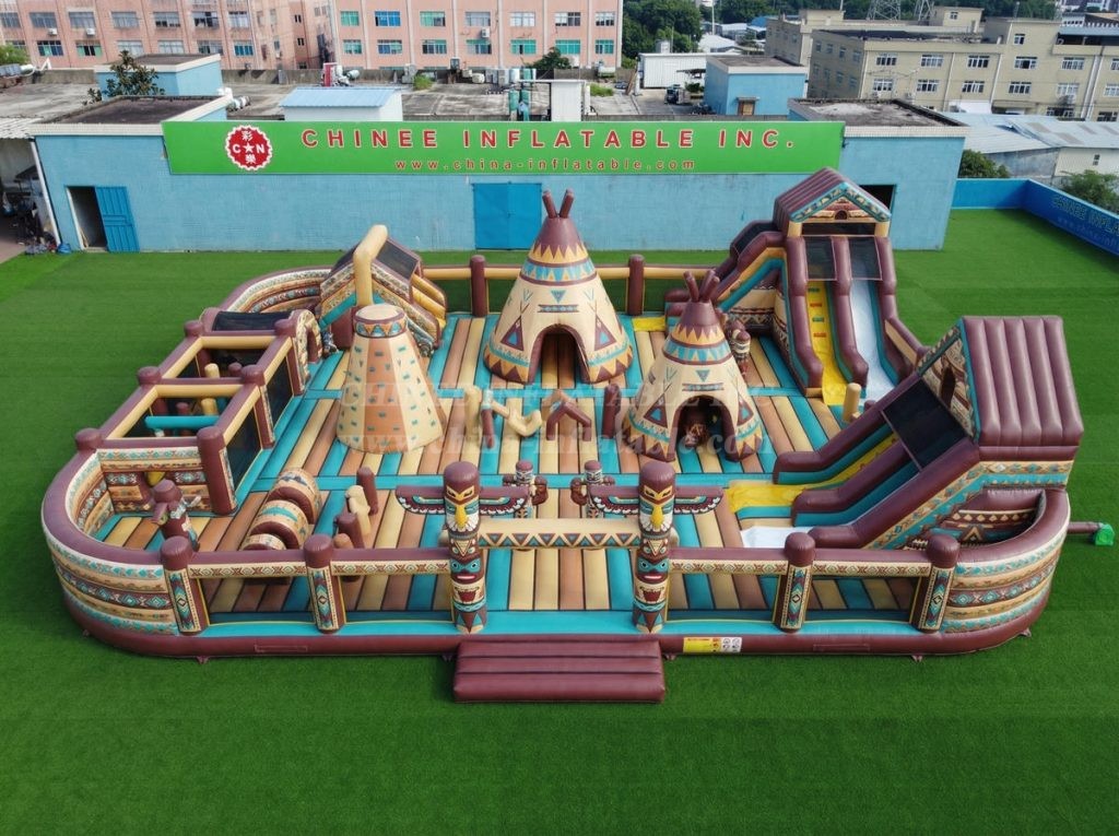 GF3-1185 American Indian Theme Inflatable Funcity