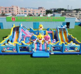 GF3-1187 Baby Shark Theme Inflatable Funcity