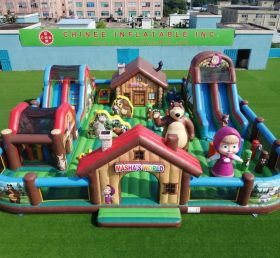GF3-1231 Masha And The Bear Theme Inflatable Funcity