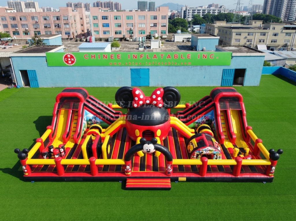 GF3-1233 Mickey & Minnie Theme Inflatable Funcity