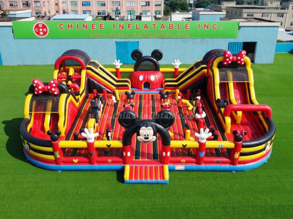 GF3-1235 Mickey & Minnie Theme Inflatable Funcity