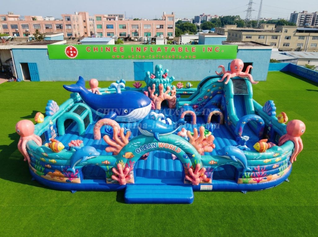 GF3-1243 Ocean Theme Inflatable Funcity
