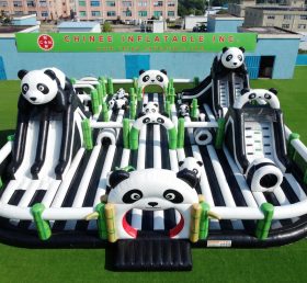 GF3-1246 Panda Theme Inflatable Funcity