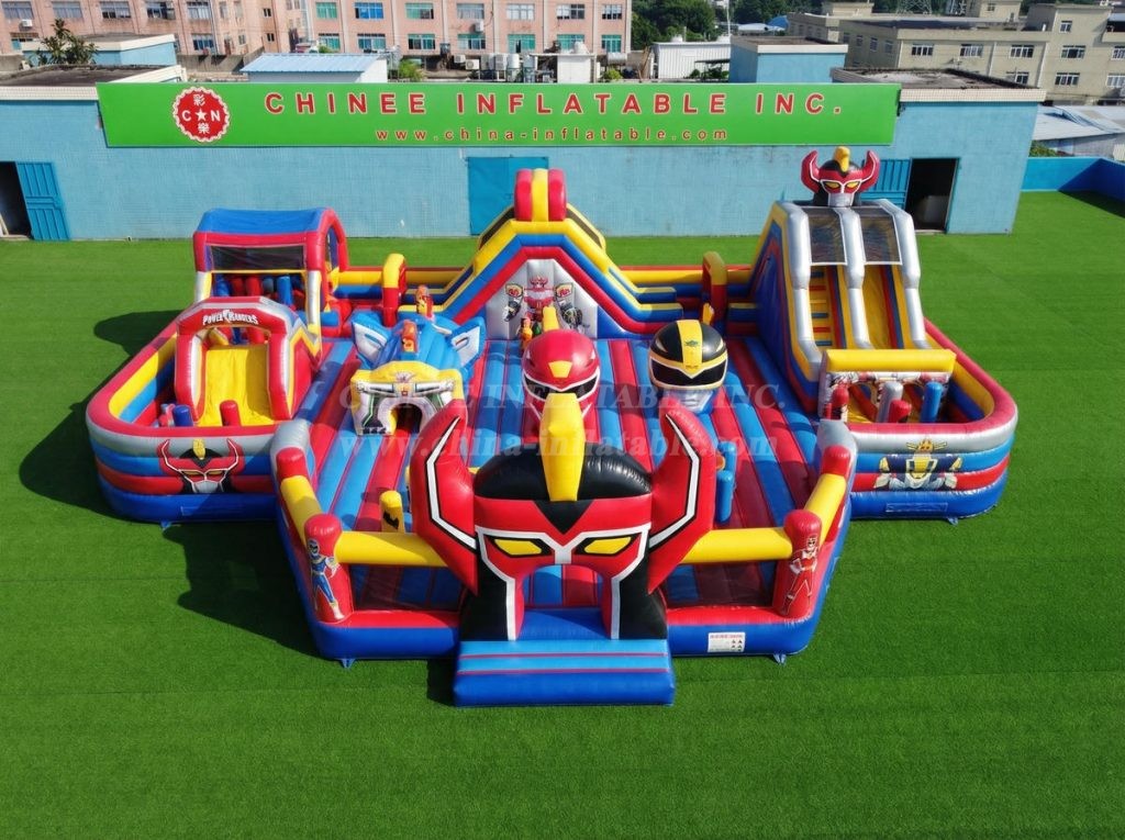 GF3-1257 Power Rangers Theme Inflatable Funcity