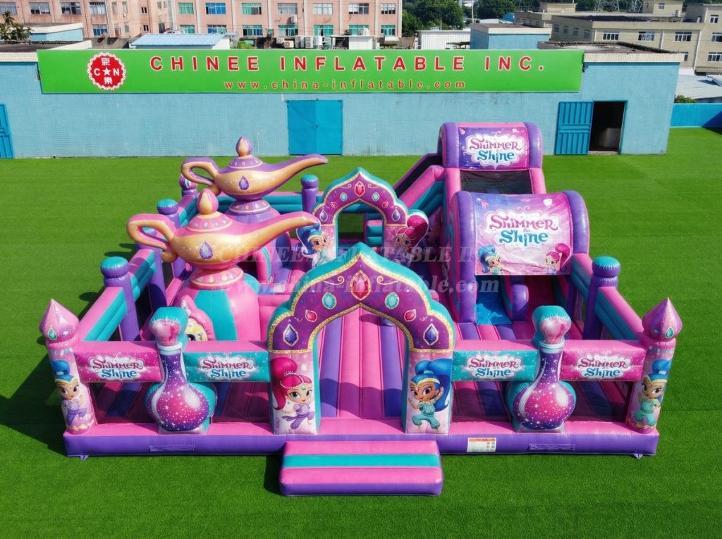 GF3-1264 Shimmer & Shine Theme Inflatable Funcity