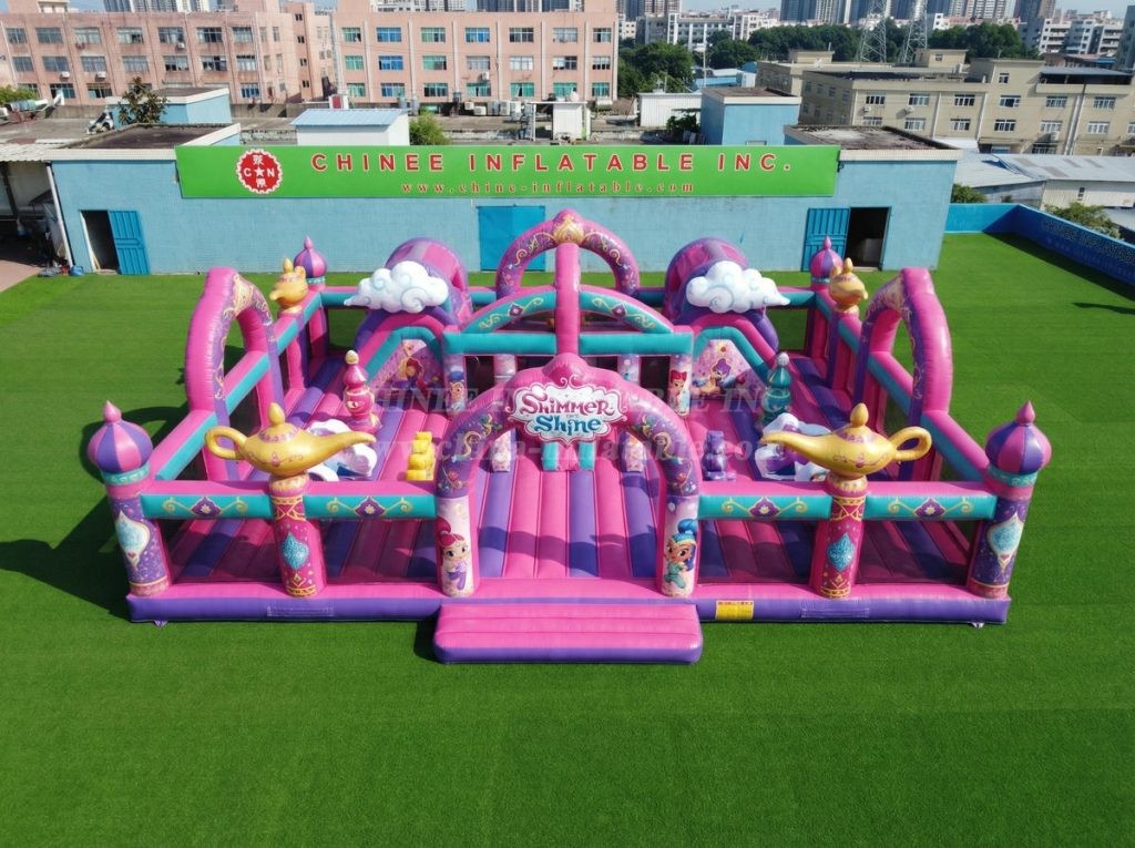 GF3-1265 Shimmer & Shine Theme Inflatable Funcity
