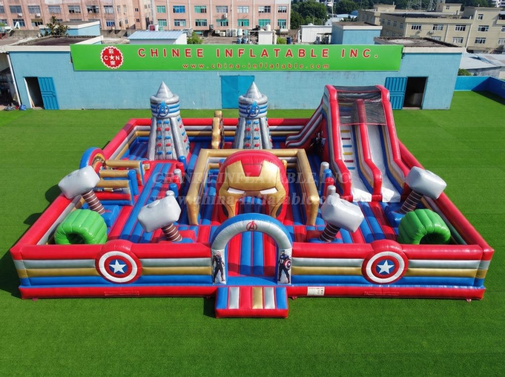 GF3-1285 The Avengers Theme Inflatable Funcity