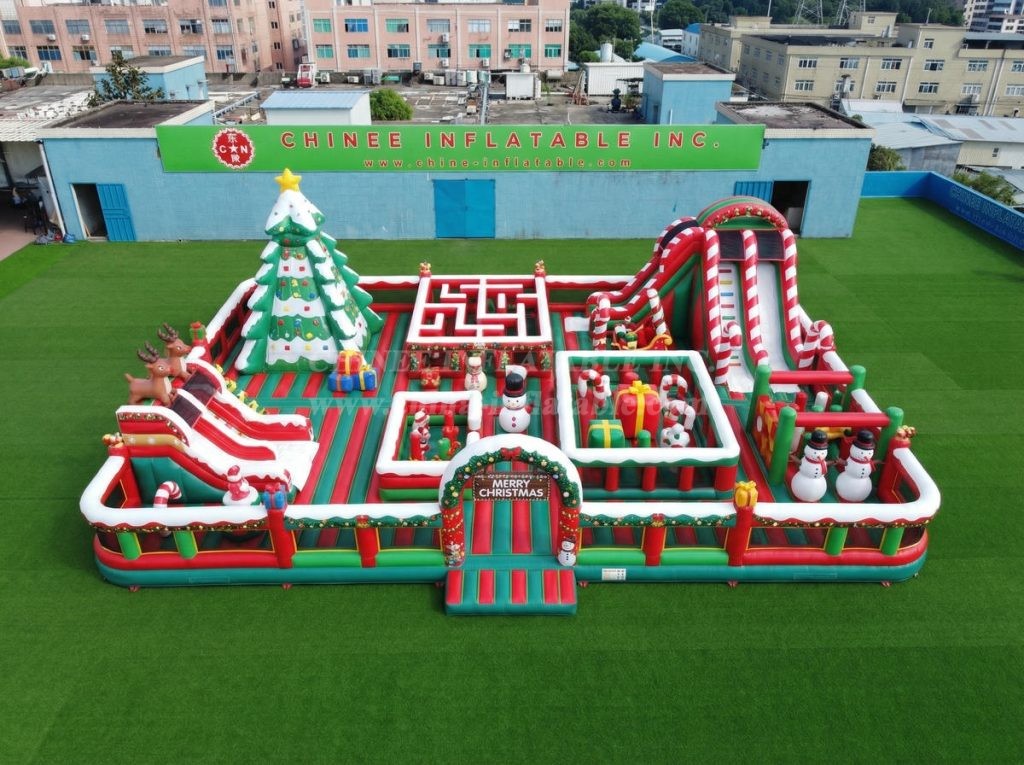 GF3-1319 Christmas Theme Inflatable Park