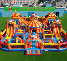 GF3-1322 Clown Theme Inflatable Park
