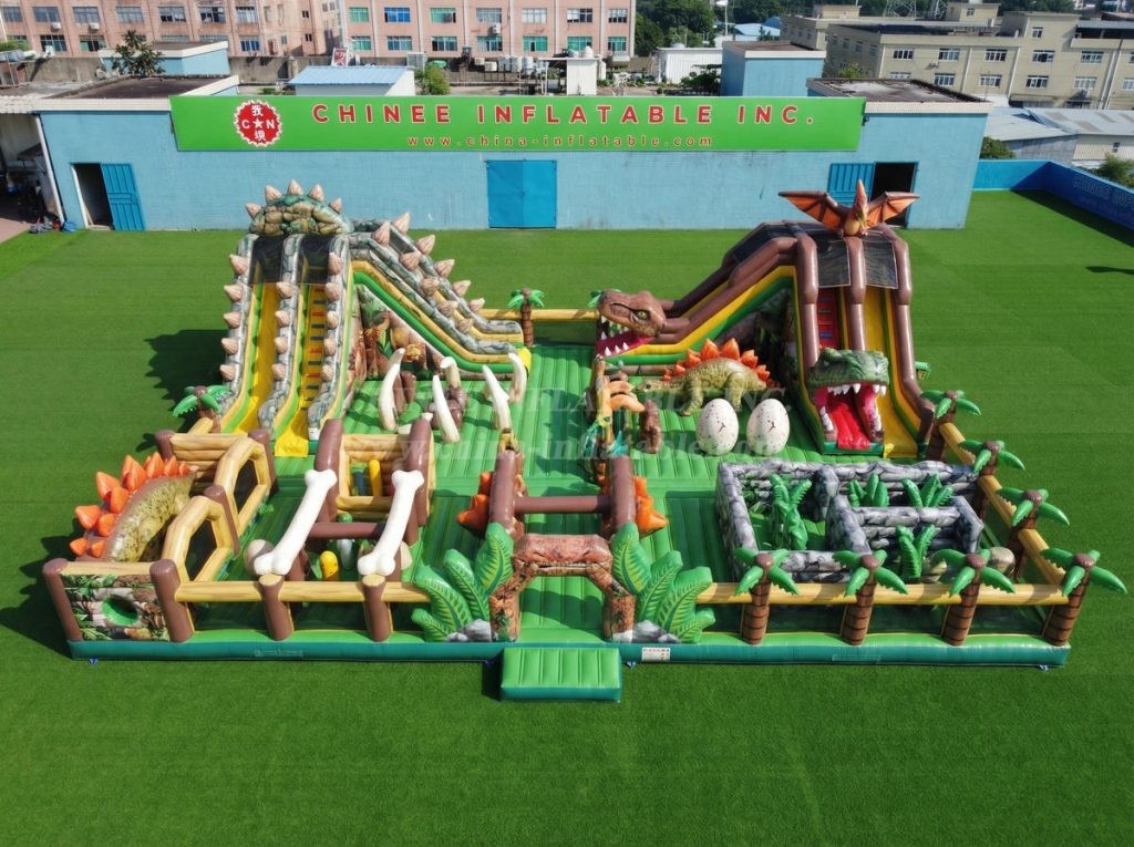 GF3-1329 Dinosaur Theme Inflatable Park