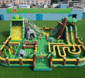GF3-1348 Jungle Theme Inflatable Park