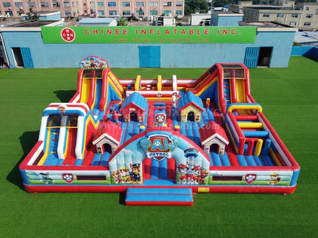 GF3-1377 Paw Patrol Theme Inflatable Park