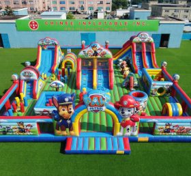 GF3-1378 Paw Patrol Theme Inflatable Park