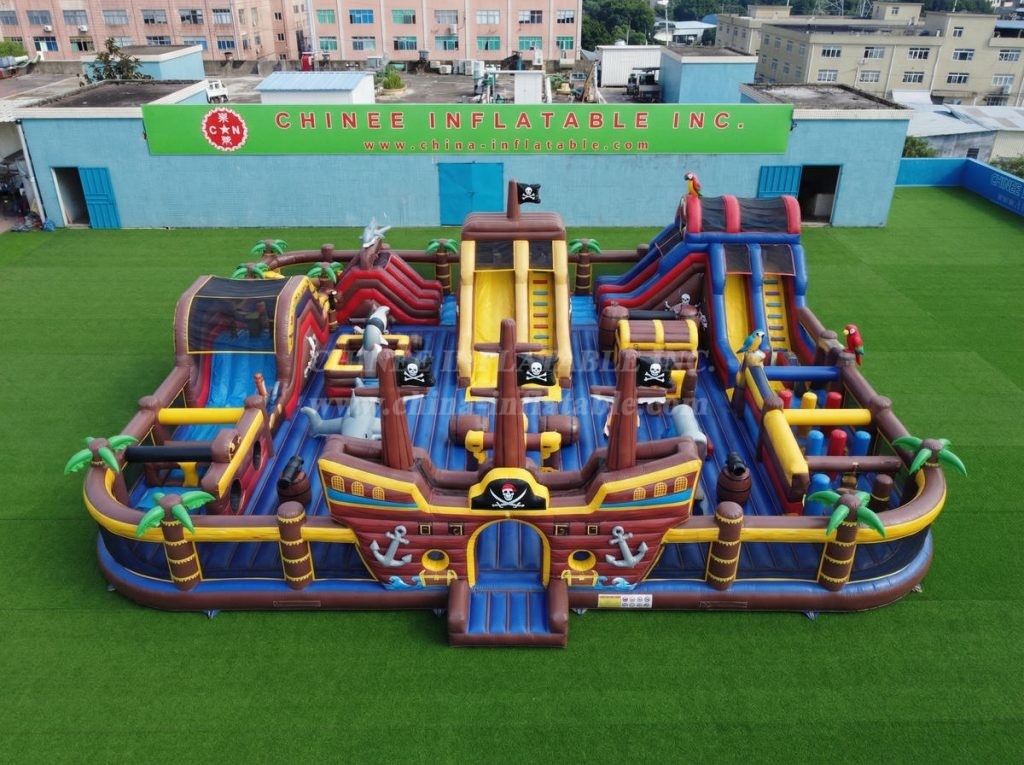 GF3-1382 Pirates Theme Inflatable Park
