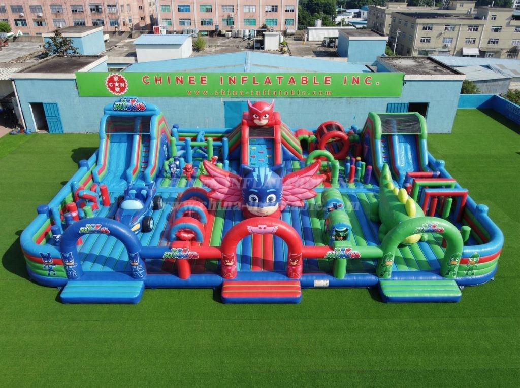 GF3-1386 PJ Masks Theme Inflatable Park