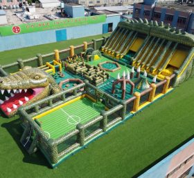 GF3-655 Crocodile Theme Giant Inflatable Park
