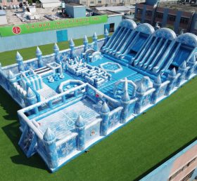 GF3-661 Frozen Theme Giant Inflatable Park