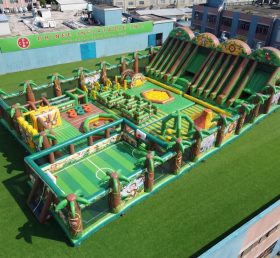GF3-664 Jungle Theme Giant Inflatable Park