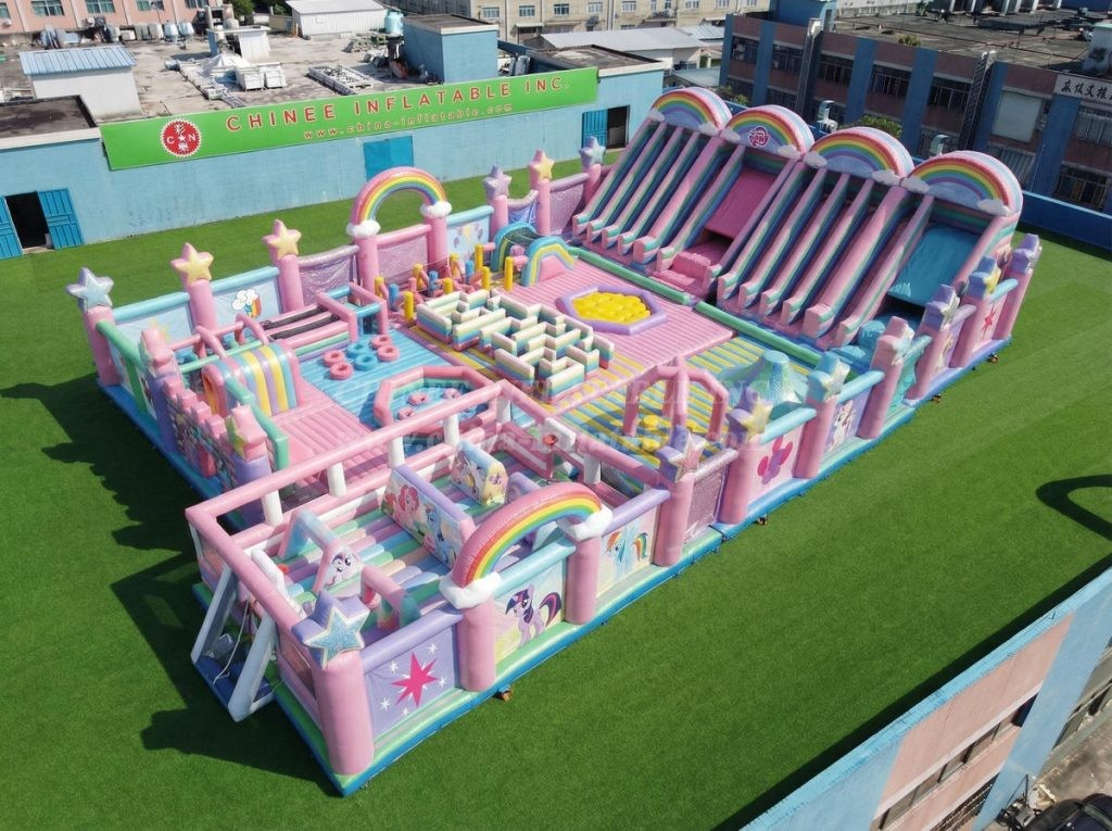 GF3-672 My Little Pony Theme Giant Inflatable Park