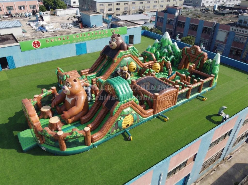 GF3-698 Boonie Bears Theme Inflatable Playground