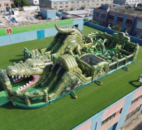 GF3-699 Crocodile Theme Inflatable Playground