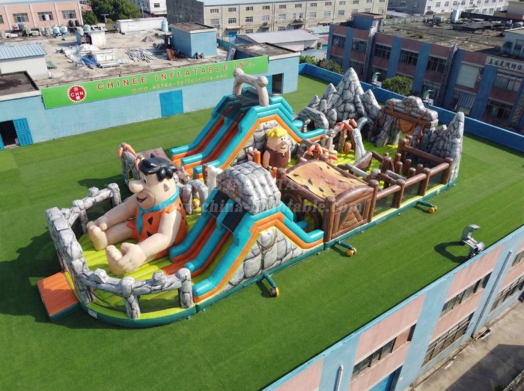 GF3-718 The Flintstones Theme Inflatable Playground